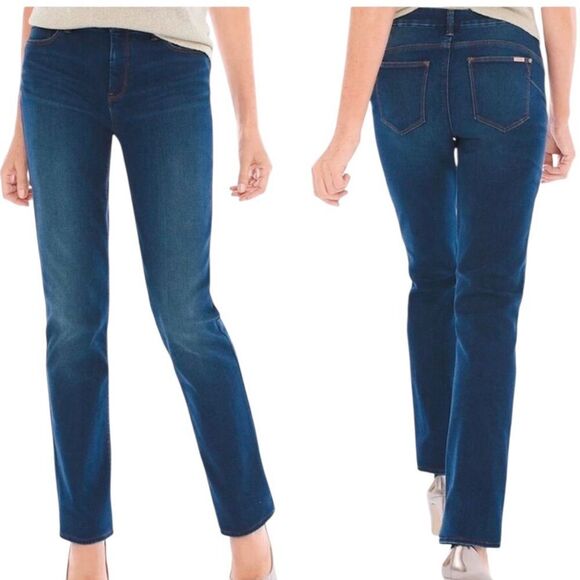 Chicos So Lifting Slim Leg jeans size 2 regular (12 reg) - Picture 1 of 7